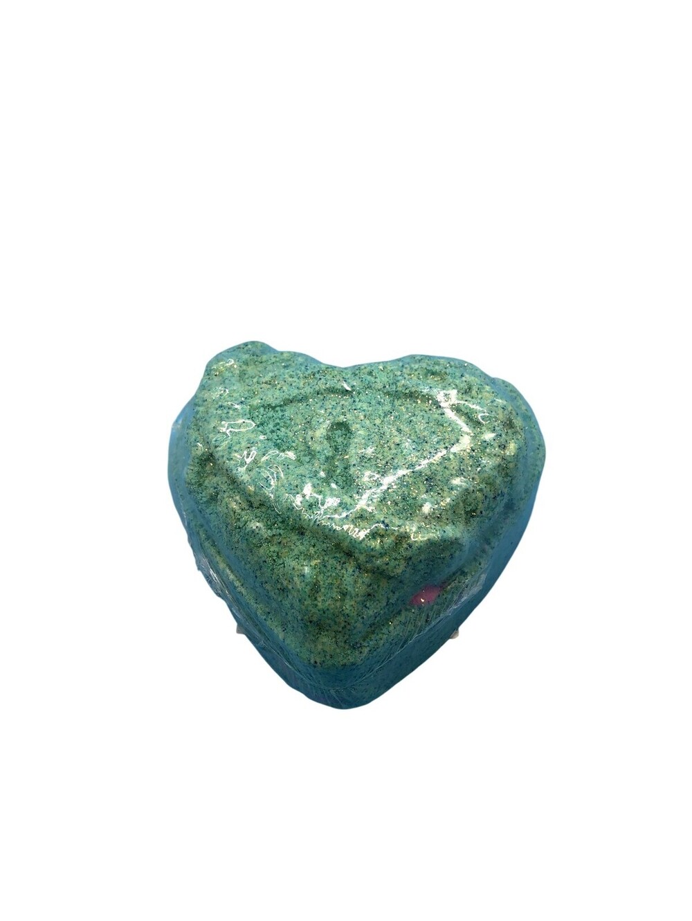Fragrant Jewels Heart Bath Bomb Green 6oz Made In USA New Men Women Teens